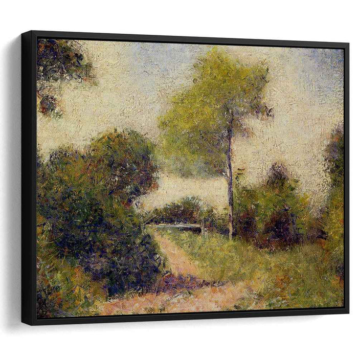 The Hedge (also known as The Clearing) (1882) by Georges Seurat