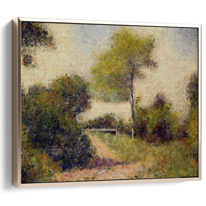 The Hedge (also known as The Clearing) (1882) by Georges Seurat
