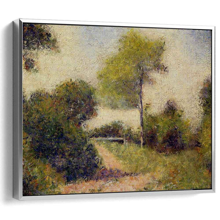 The Hedge (also known as The Clearing) (1882) by Georges Seurat