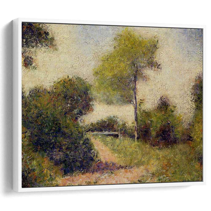 The Hedge (also known as The Clearing) (1882) by Georges Seurat