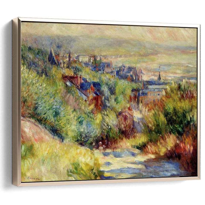 The Hills of Trouville (1885) by Pierre-Auguste Renoir