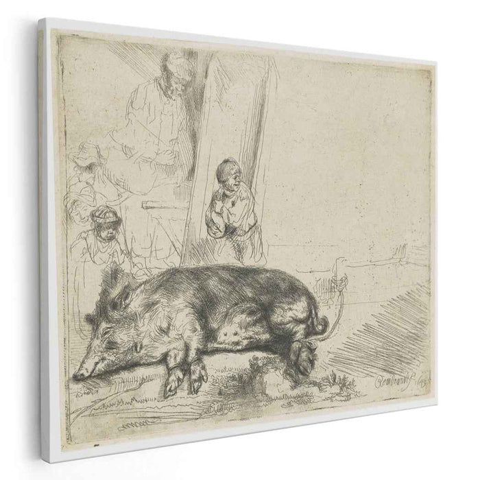The hog (1643) by Rembrandt