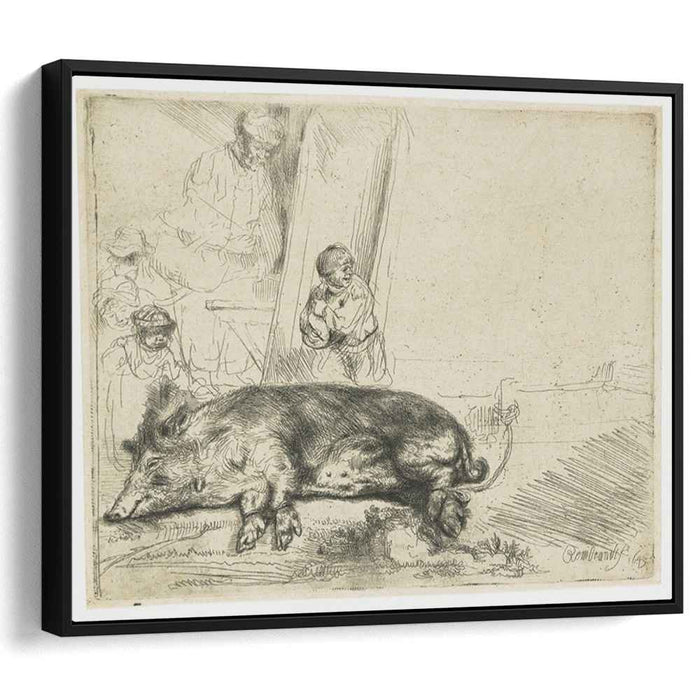 The hog (1643) by Rembrandt