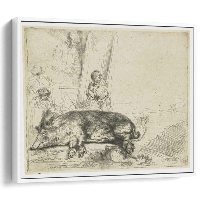 The hog (1643) by Rembrandt