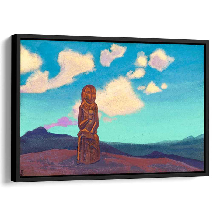 The holder of the cup. Mongolia. (1937) by Nicholas Roerich