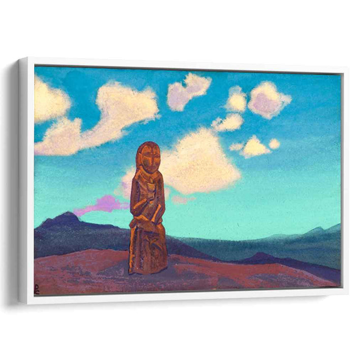 The holder of the cup. Mongolia. (1937) by Nicholas Roerich