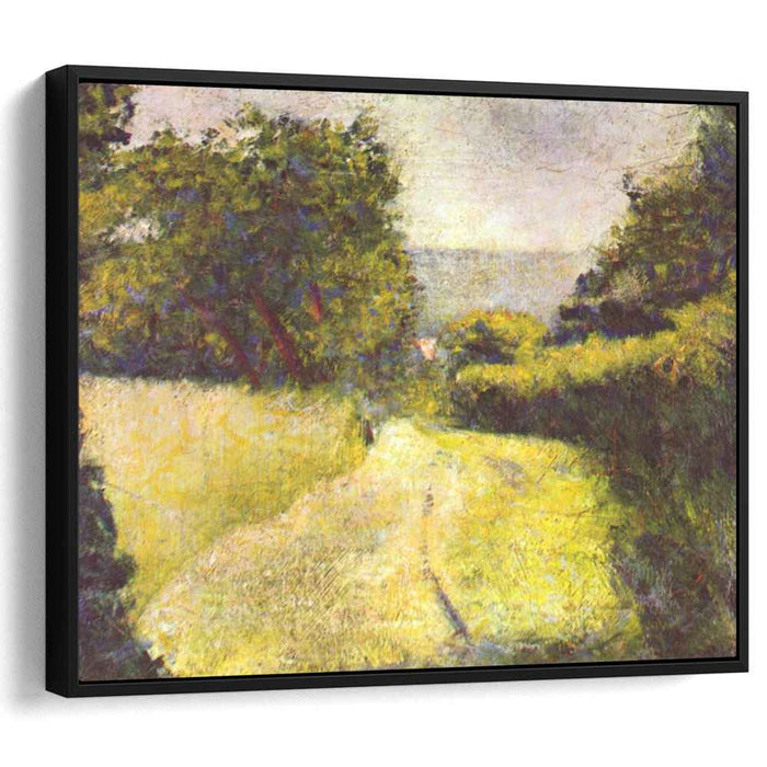 The Hollow Way (1882) by Georges Seurat