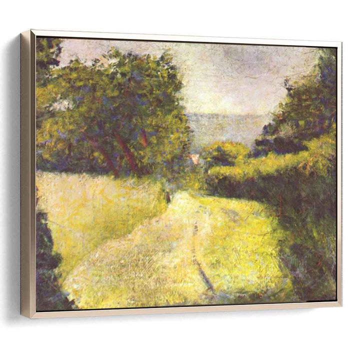 The Hollow Way (1882) by Georges Seurat