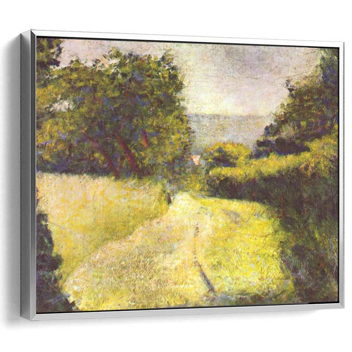 The Hollow Way (1882) by Georges Seurat