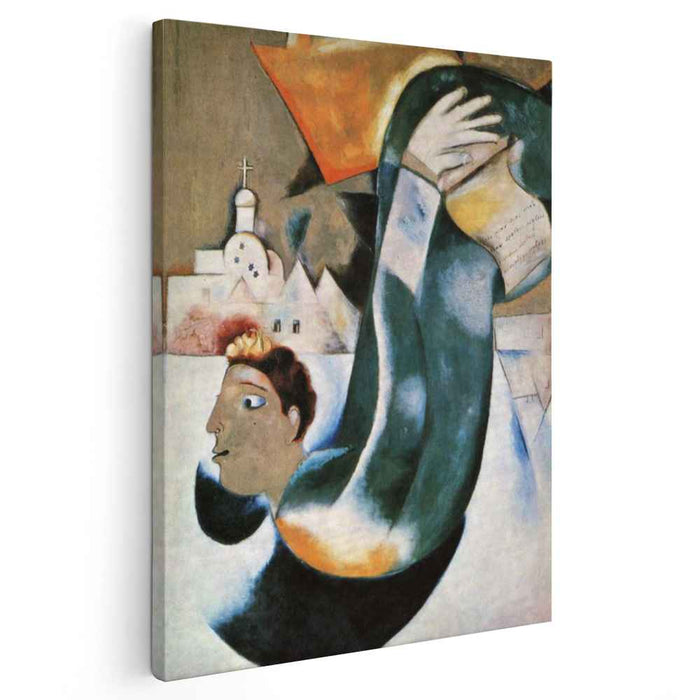 The Holy Coachman (1912) by Marc Chagall