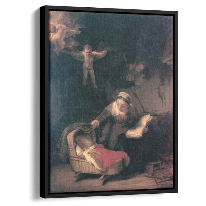 The Holy Family (1645) by Rembrandt