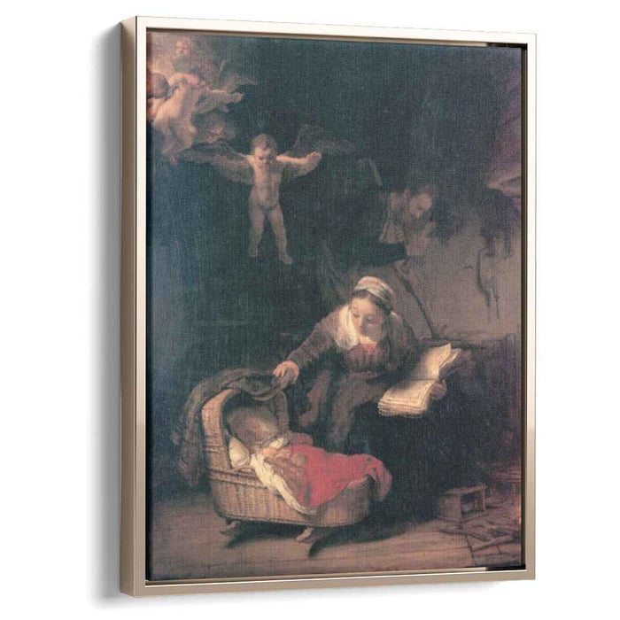 The Holy Family (1645) by Rembrandt