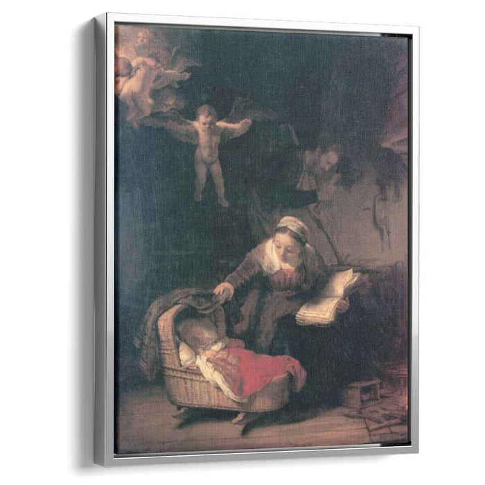 The Holy Family (1645) by Rembrandt