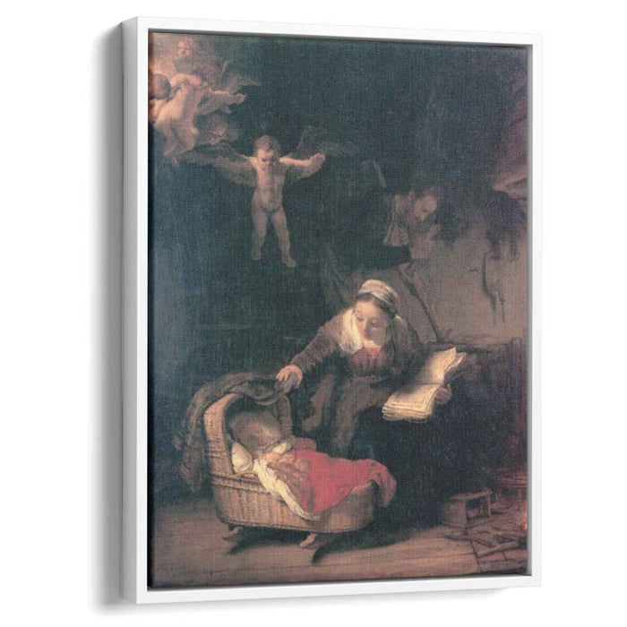 The Holy Family (1645) by Rembrandt