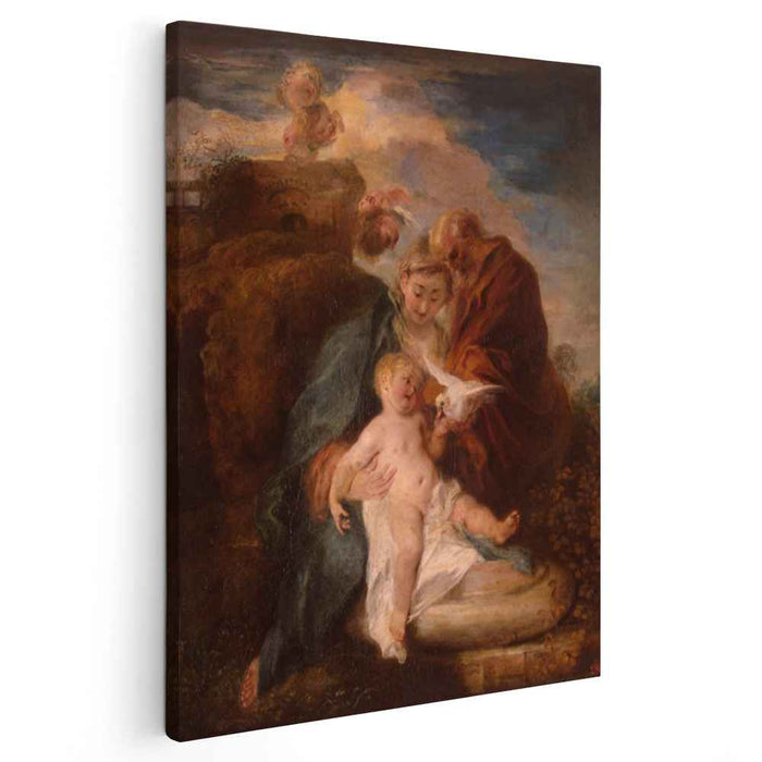 The Holy Family (1719) by Antoine Watteau