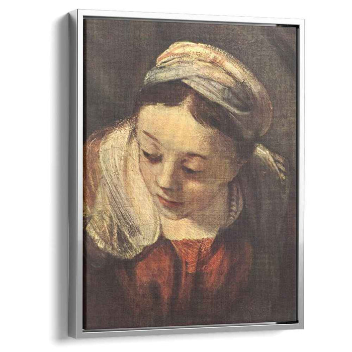 The Holy Family(fragment) (1645) by Rembrandt