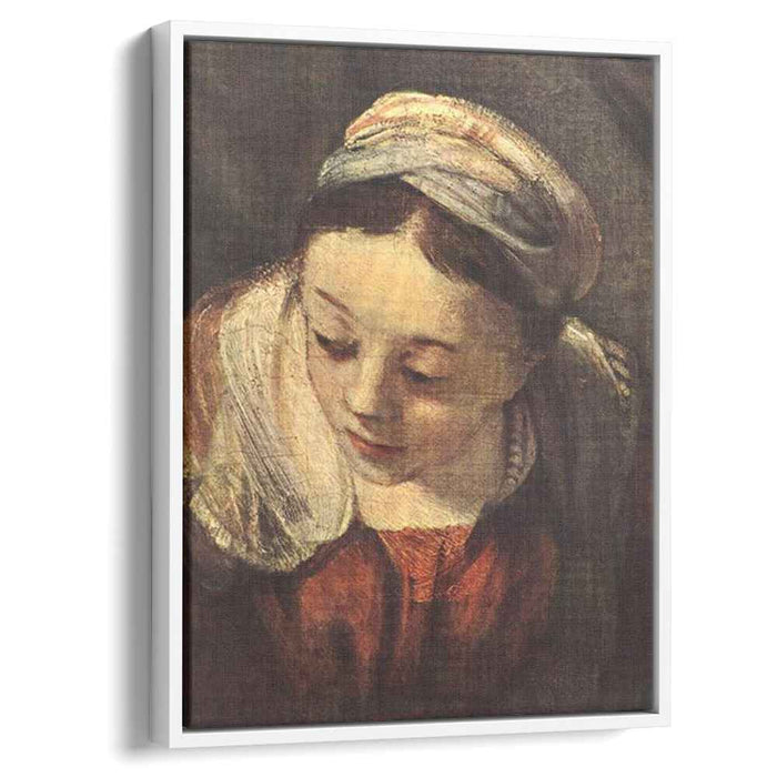 The Holy Family(fragment) (1645) by Rembrandt