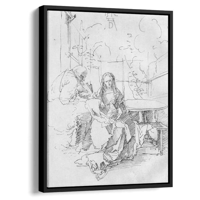 The Holy Family in the arbor (1512) by Albrecht Durer