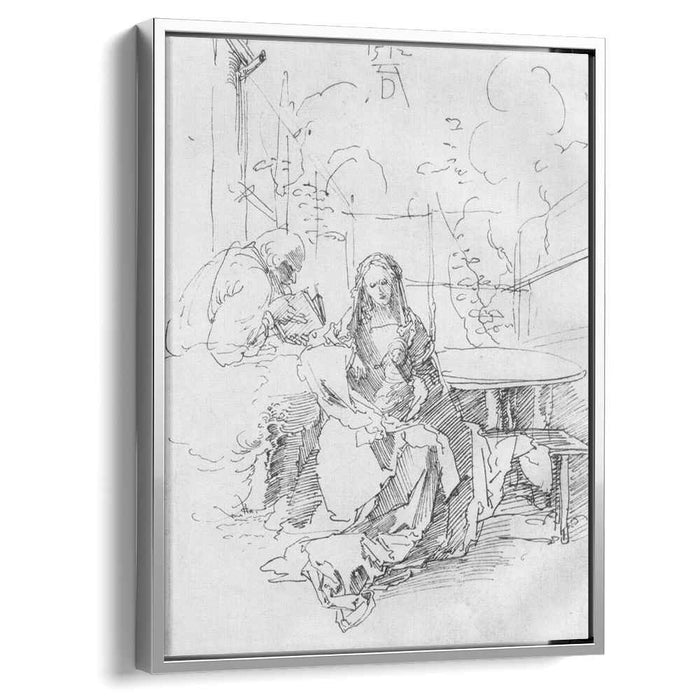 The Holy Family in the arbor (1512) by Albrecht Durer