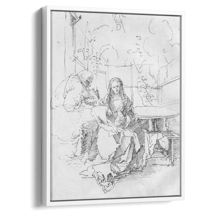 The Holy Family in the arbor (1512) by Albrecht Durer