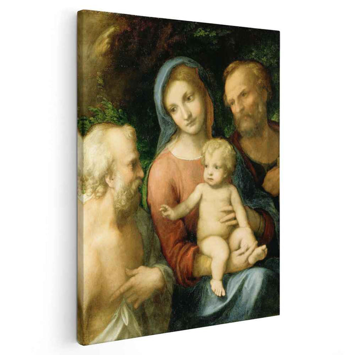 The Holy Family with Saint Jerome (1519) by Correggio