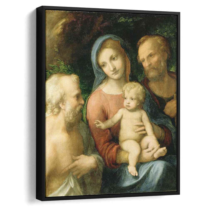 The Holy Family with Saint Jerome (1519) by Correggio