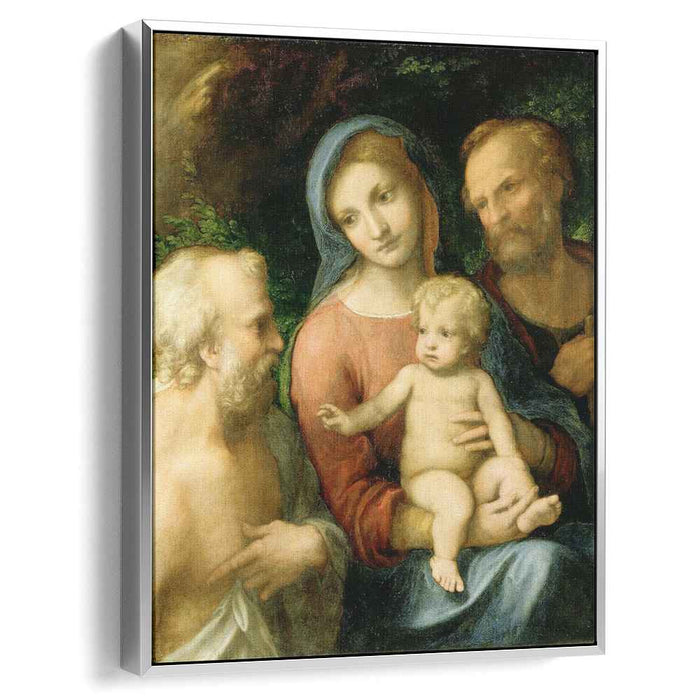 The Holy Family with Saint Jerome (1519) by Correggio