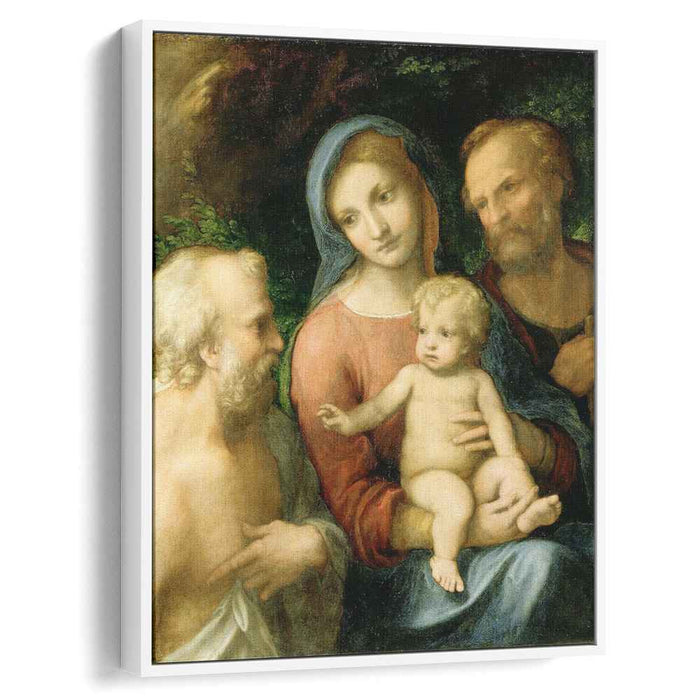 The Holy Family with Saint Jerome (1519) by Correggio