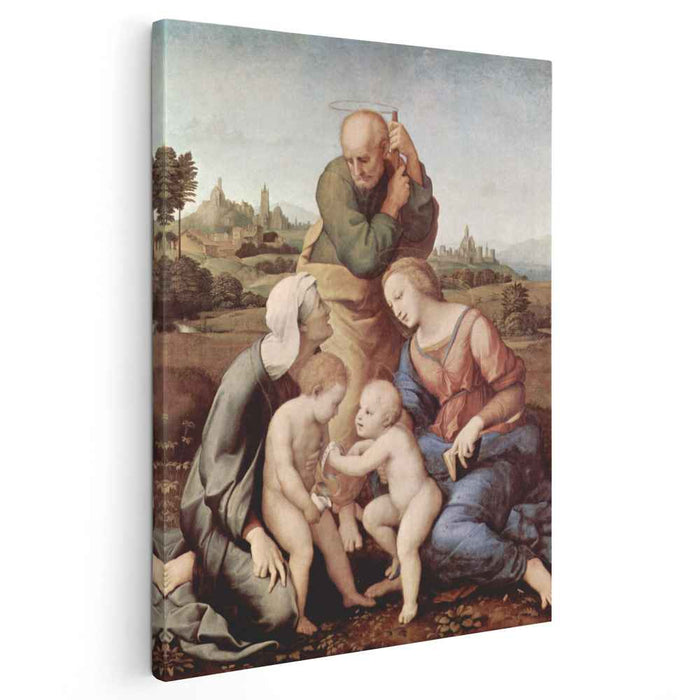 The Holy Family with Saints Elizabeth and John (1506) by Raphael