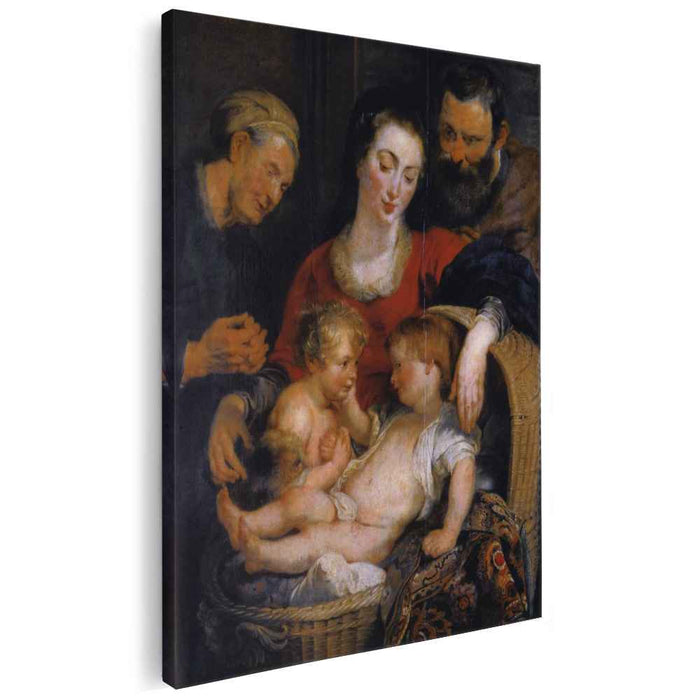 The Holy Family with St. Elizabeth (1615) by Peter Paul Rubens