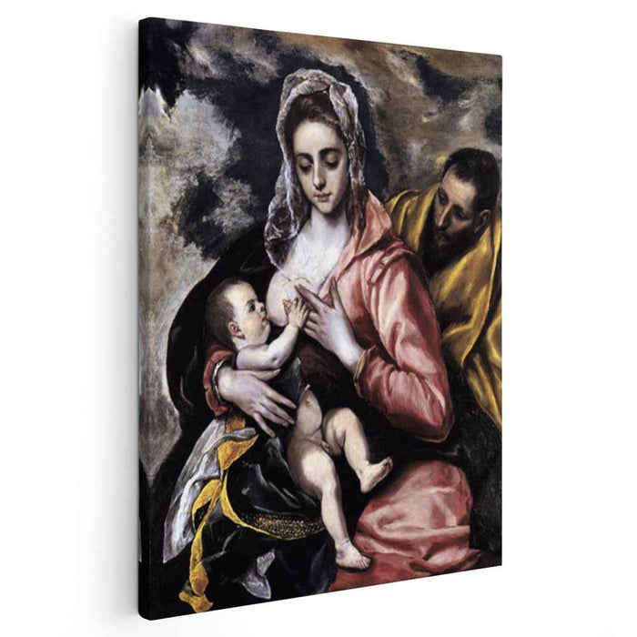 The Holy Family (1660) by Bartolome Esteban Murillo