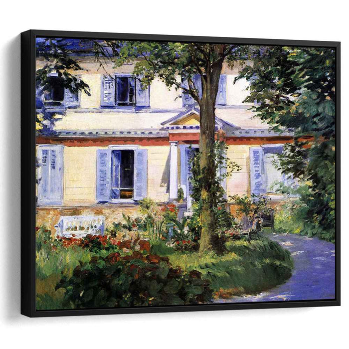 The House at Rueil (1882) by Edouard Manet