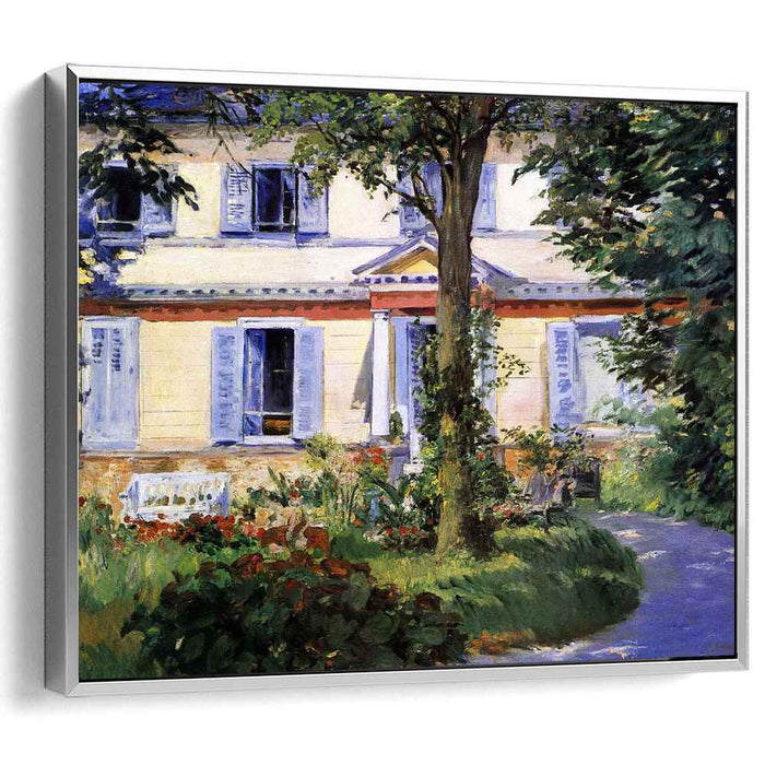 The House at Rueil (1882) by Edouard Manet