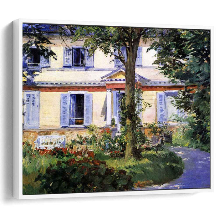 The House at Rueil (1882) by Edouard Manet