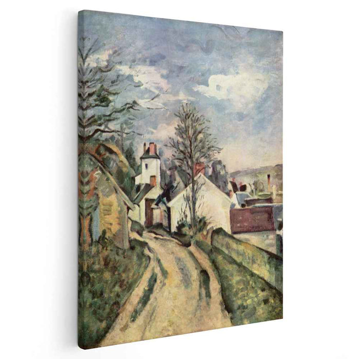 The House of Dr. Gachet in Auvers (1873) by Paul Cezanne