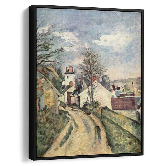 The House of Dr. Gachet in Auvers (1873) by Paul Cezanne