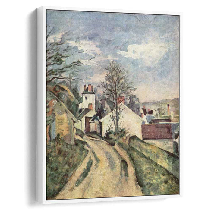 The House of Dr. Gachet in Auvers (1873) by Paul Cezanne