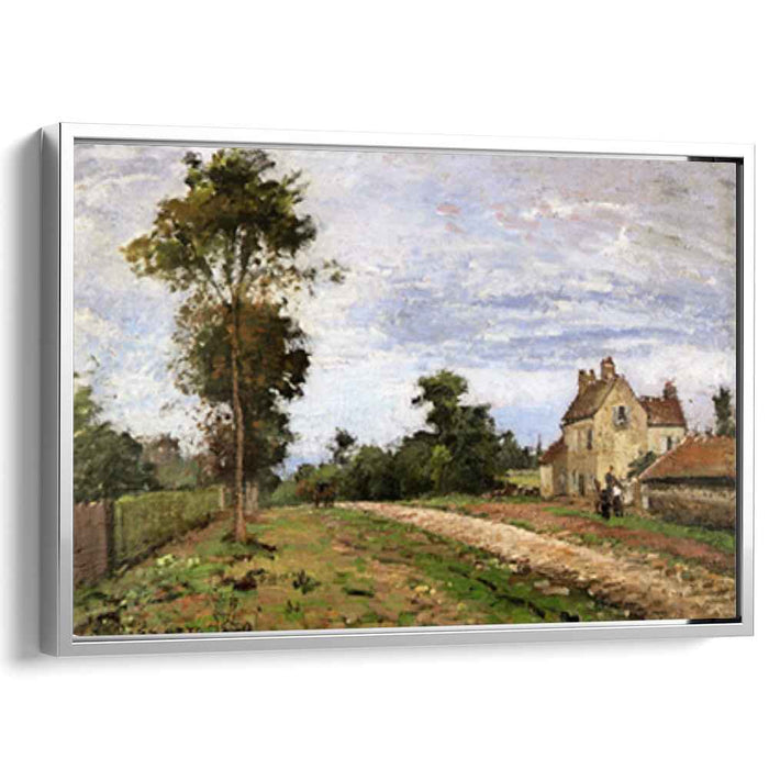 The House of Monsieur Musy, Louveciennes by Camille Pissarro