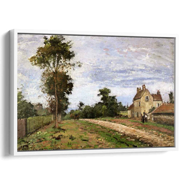 The House of Monsieur Musy, Louveciennes by Camille Pissarro
