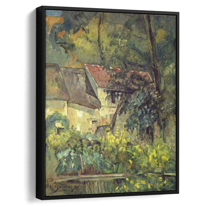 The House of Pere Lacroix in Auvers (1873) by Paul Cezanne