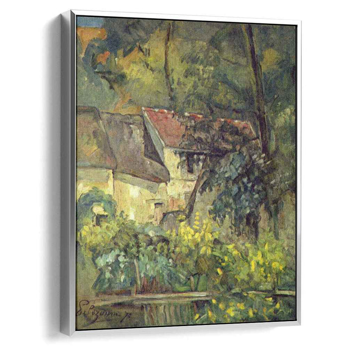 The House of Pere Lacroix in Auvers (1873) by Paul Cezanne