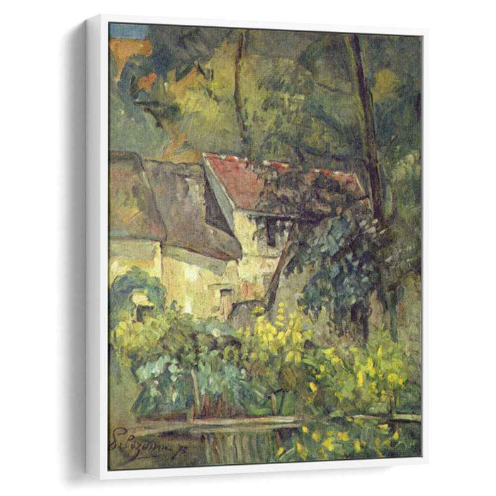 The House of Pere Lacroix in Auvers (1873) by Paul Cezanne