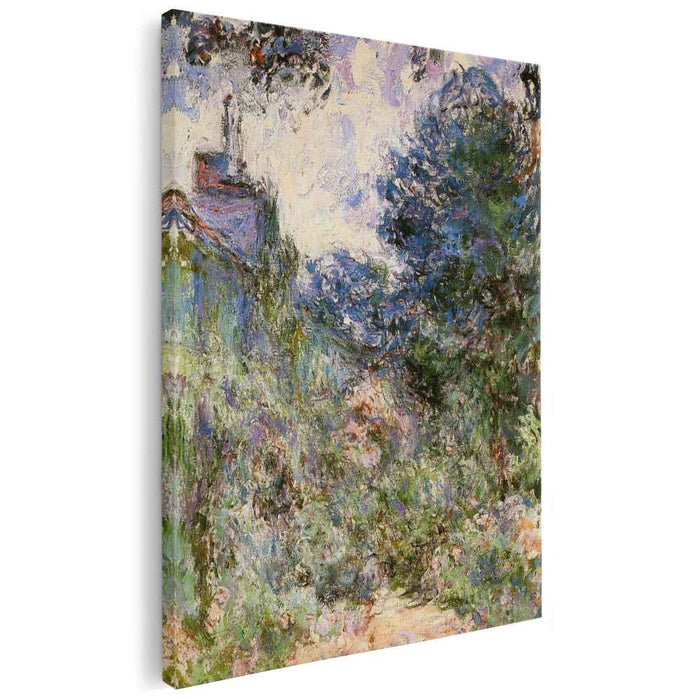 The House Seen from the Rose Garden (1924) by Claude Monet