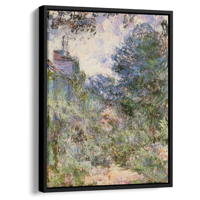 The House Seen from the Rose Garden (1924) by Claude Monet