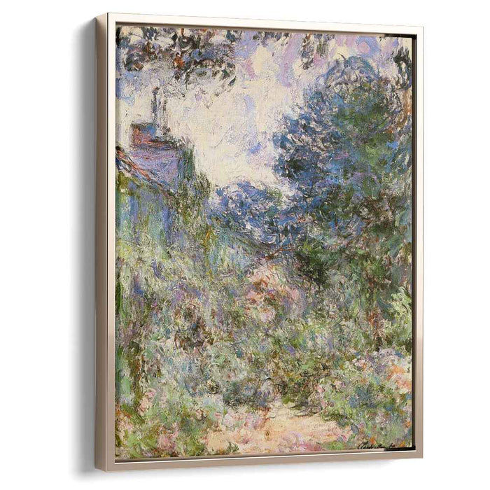 The House Seen from the Rose Garden (1924) by Claude Monet