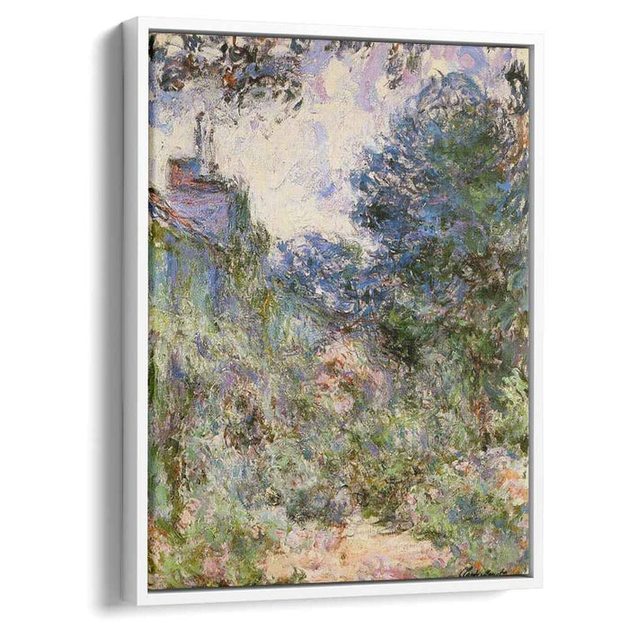The House Seen from the Rose Garden (1924) by Claude Monet