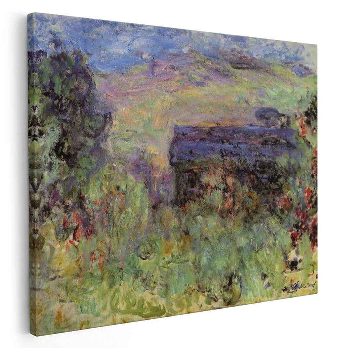 The House Seen through the Roses (1925) by Claude Monet