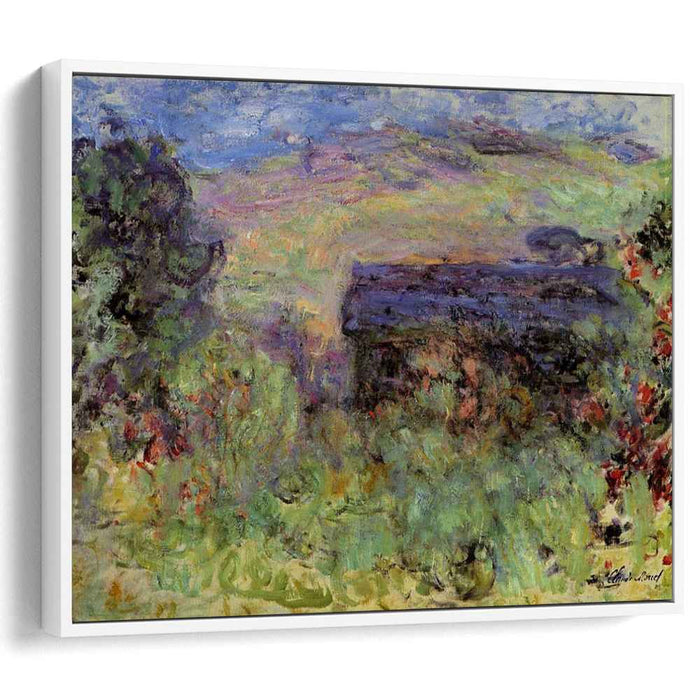 The House Seen through the Roses (1925) by Claude Monet