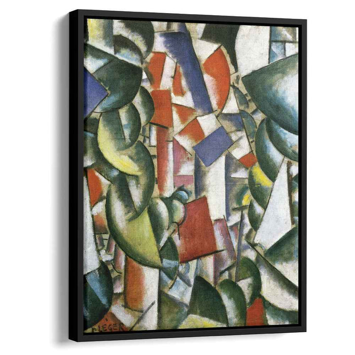 The House under the trees (1913) by Fernand Leger