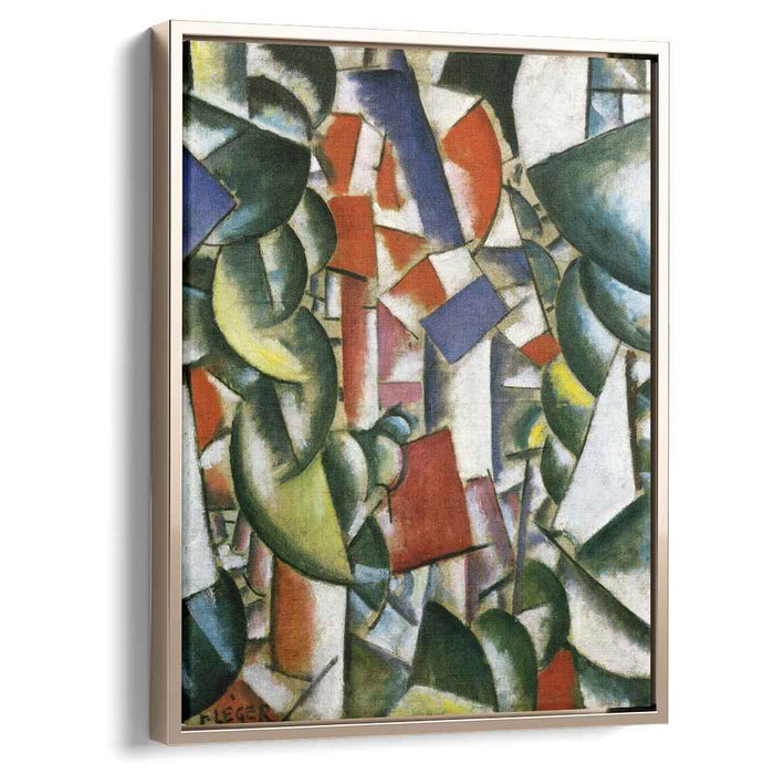 The House under the trees (1913) by Fernand Leger